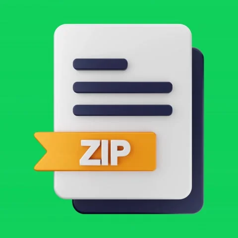 Pop up animation format file 3d icon Stock Footage 292949469