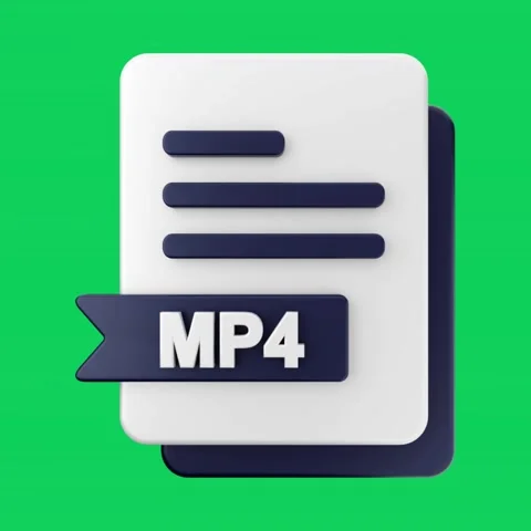 Pop up animation format file 3d icon Stock Footage 292949473