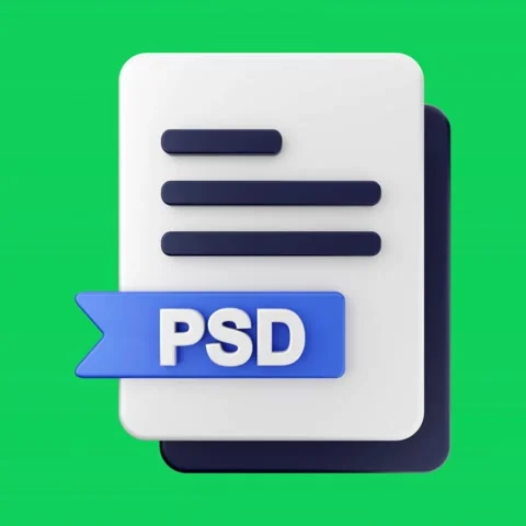 Pop up animation format file 3d icon Stock Footage 292949524