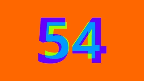 Pop Art, 1 Minute Countdown Timer, 60 Second Timer, Pop Color 4K HD 스톡 동영상 170687196