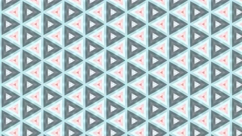 Pop Art Abstract Triangle Background Animation Pattern Stock Footage 146464449