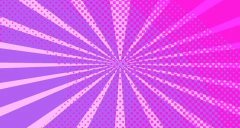 Pop art background abstract creative vector comics style blank layout templat Illustrazione stock