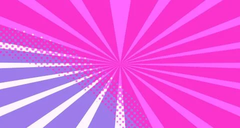 Pop art background abstract creative vector comics style blank layout templat Illustrazione stock
