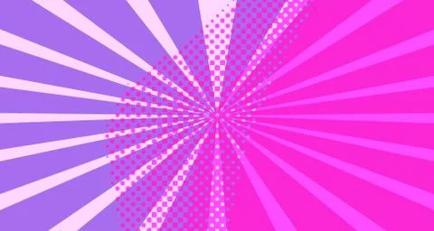 Pop art background abstract creative vector comics style blank layout templat イラスト素材
