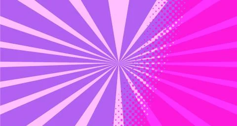 Pop art background abstract creative vector comics style blank layout templat イラスト素材
