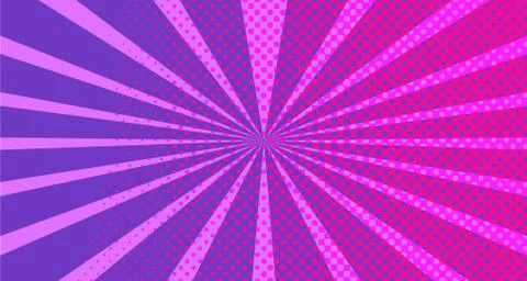 Pop art background abstract creative vector comics style blank layout templat Illustrazione stock