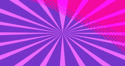 Pop art background abstract creative vector comics style blank layout templat Illustrazione stock