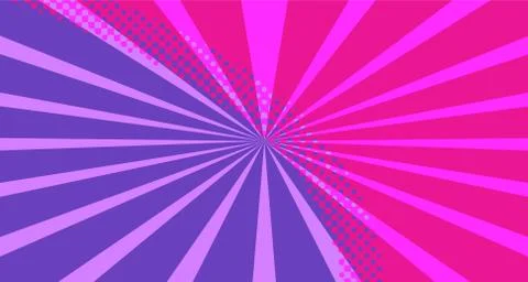 Pop art background abstract creative vector comics style blank layout templat Stock Illustration