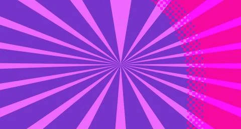 Pop art background abstract creative vector comics style blank layout templat Illustrazione stock