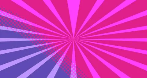 Pop art background abstract creative vector comics style blank layout templat Illustrazione stock