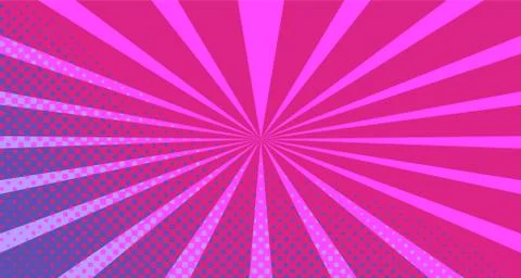 Pop art background abstract creative vector comics style blank layout templat Illustrazione stock