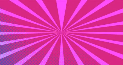 Pop art background abstract creative vector comics style blank layout templat Illustrazione stock