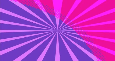 Pop art background abstract creative vector comics style blank layout templat Illustrazione stock