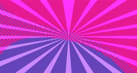 Pop art background abstract creative vector comics style blank layout templat Illustrazione stock