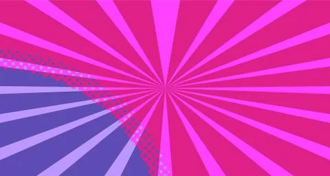 Pop art background abstract creative vector comics style blank layout templat Illustrazione stock