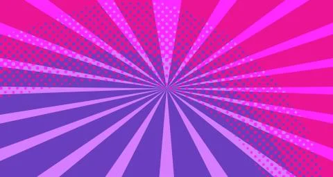 Pop art background abstract creative vector comics style blank layout templat Illustrazione stock