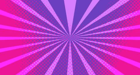 Pop art background abstract creative vector comics style blank layout templat イラスト素材