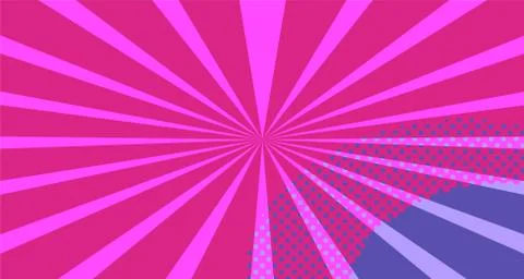 Pop art background abstract creative vector comics style blank layout templat Illustrazione stock