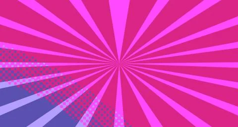 Pop art background abstract creative vector comics style blank layout templat Illustrazione stock