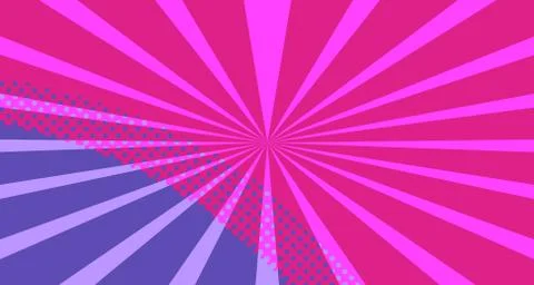 Pop art background abstract creative vector comics style blank layout templat Illustrazione stock
