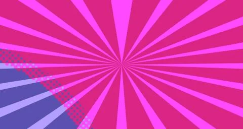 Pop art background abstract creative vector comics style blank layout templat Illustrazione stock