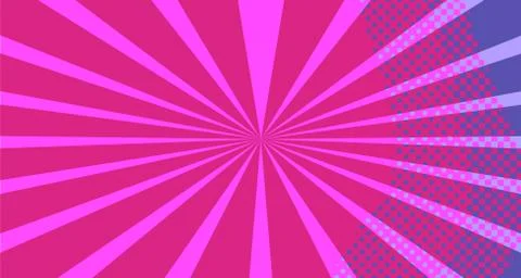 Pop art background abstract creative vector comics style blank layout templat Illustrazione stock