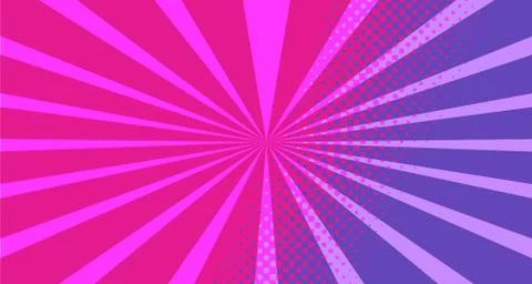 Pop art background abstract creative vector comics style blank layout templat Illustrazione stock