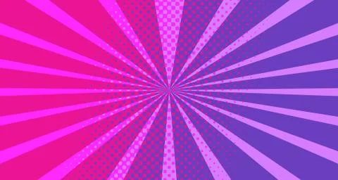 Pop art background abstract creative vector comics style blank layout templat Illustrazione stock
