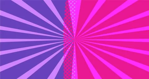 Pop art background abstract creative vector comics style blank layout templat Illustrazione stock
