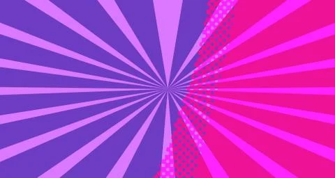 Pop art background abstract creative vector comics style blank layout templat Illustrazione stock