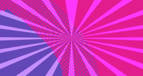 Pop art background abstract creative vector comics style blank layout templat イラスト素材
