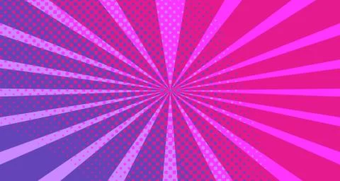 Pop art background abstract creative vector comics style blank layout templat Illustrazione stock