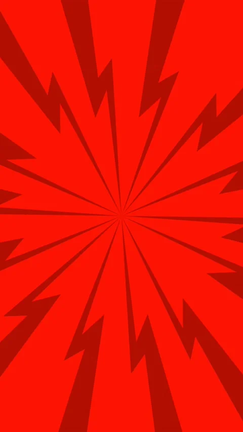 Pop Art background with radial lines. Vertical video. Motion graphics Stock Footage 220071576