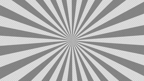 Pop Art background with radial lines. Motion graphics Stock Footage 226955320