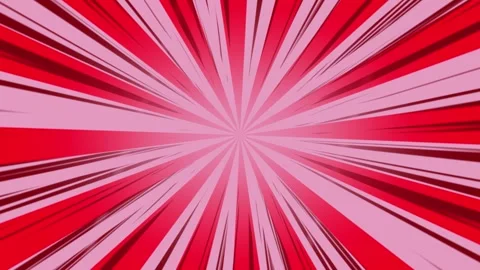 Pop art background with red stripes, cartoon background Stock Footage 270779508