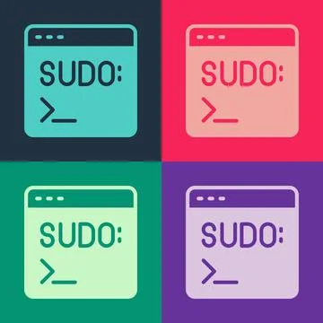 Pop art Code terminal icon isolated on color background. Browser window with 库存插图