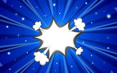 Pop art comic background. Cartoon Vector Illustration Stock Illustration