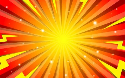 Pop art comic background. Cartoon Vector Illustration Stock Illustration