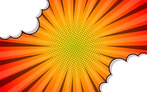 Pop art comic background. Cartoon Vector Illustration 스톡 일러스트