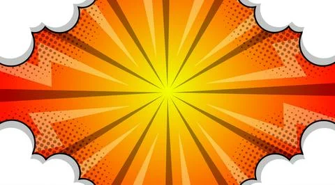 Pop art comic background. Cartoon Vector Illustration 스톡 일러스트