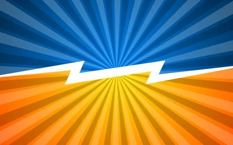 Pop art comic background. Cartoon fighting background. Stock Illustration