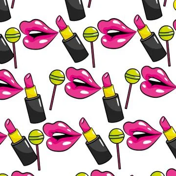 Pop art comic background pattern cartoon 스톡 일러스트