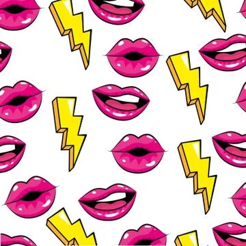 Pop art comic background pattern cartoon 스톡 일러스트