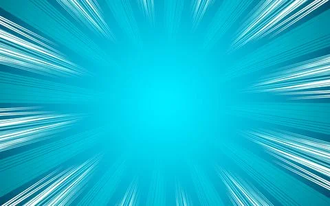 Pop art comic background for poster or colored book. Radial rays background.. Stock Illustration