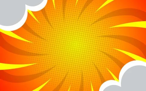 Pop art comic background. Vector Illustration Stock Illustration