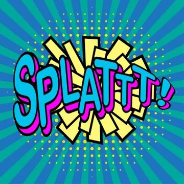 Pop art comic bubbles design, vector illustration Stock Illustration