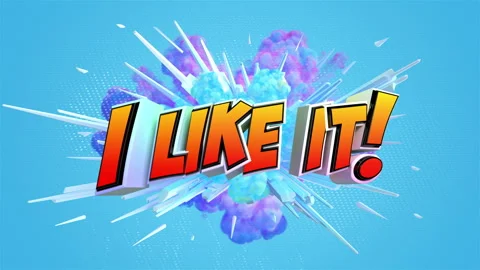 Pop art comic explosion style animation of cartoon sign 스톡 동영상 104989567