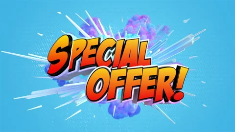 Pop art comic explosion style animation of cartoon sign Stock-Footage 104990808