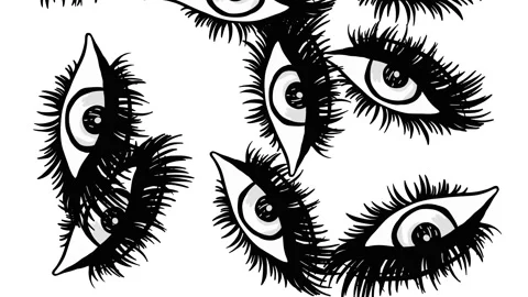 Pop art comic Eye Stock Footage 160335890