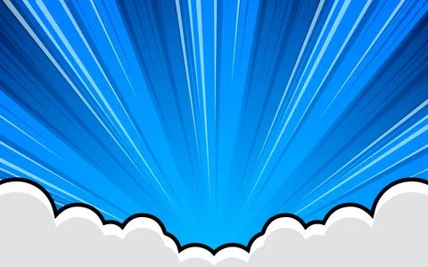 Pop Art Comic Halftone Flat Background Stock Illustration